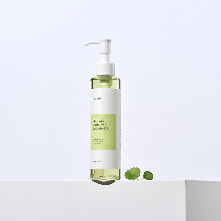 iUNIK Centella Green Fresh Cleasing Oil - Imagen 5