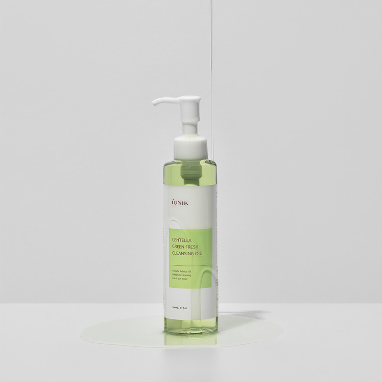 iUNIK Centella Green Fresh Cleasing Oil - Imagen 4