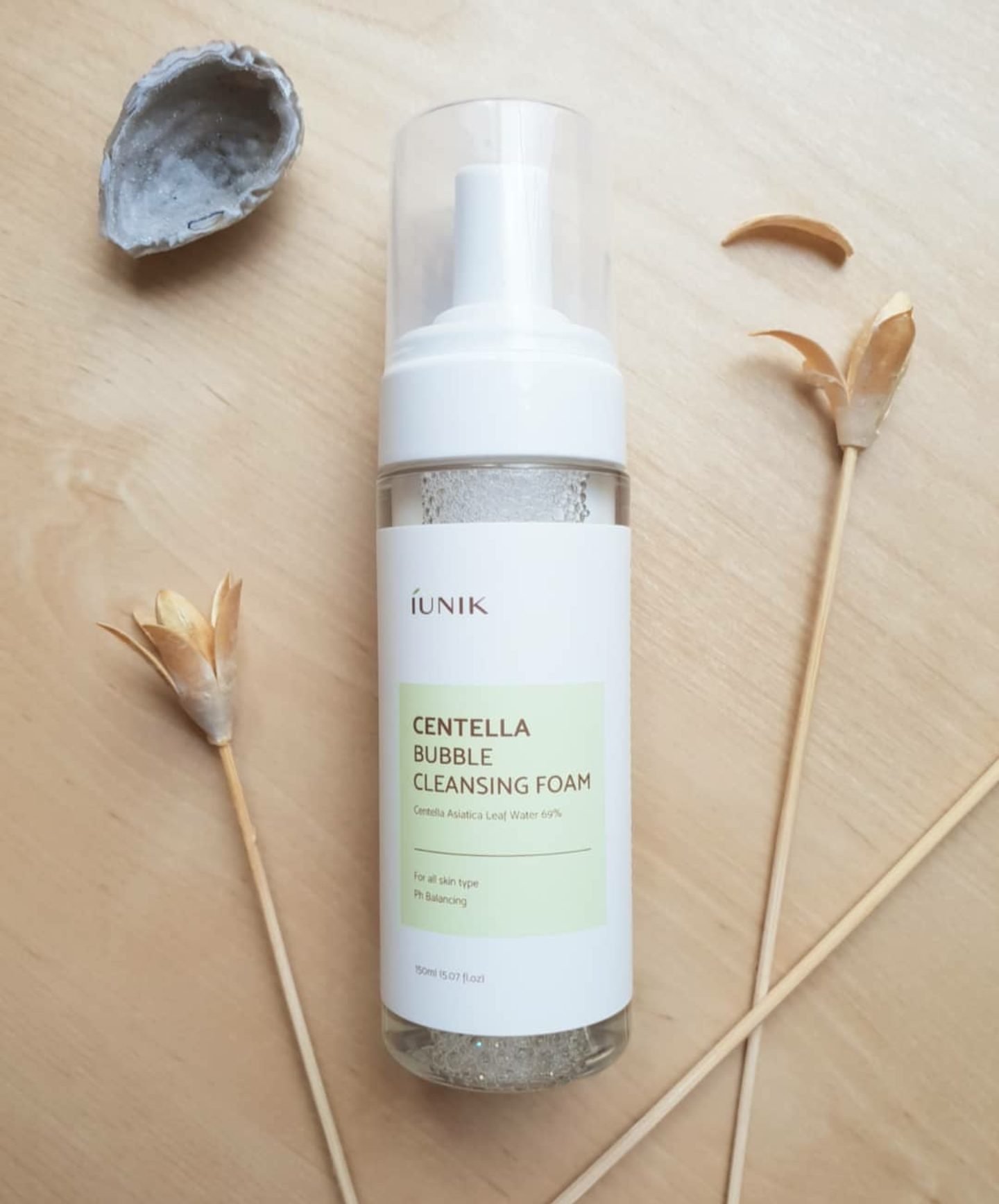 iUNIK Centella Bubble Cleasing Foam - Imagen 2
