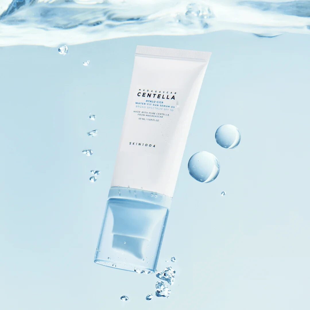 Skin1004 Hyalu-Cica Water-Fit Sun Serum SPF50+ PA++++ - Imagen 6