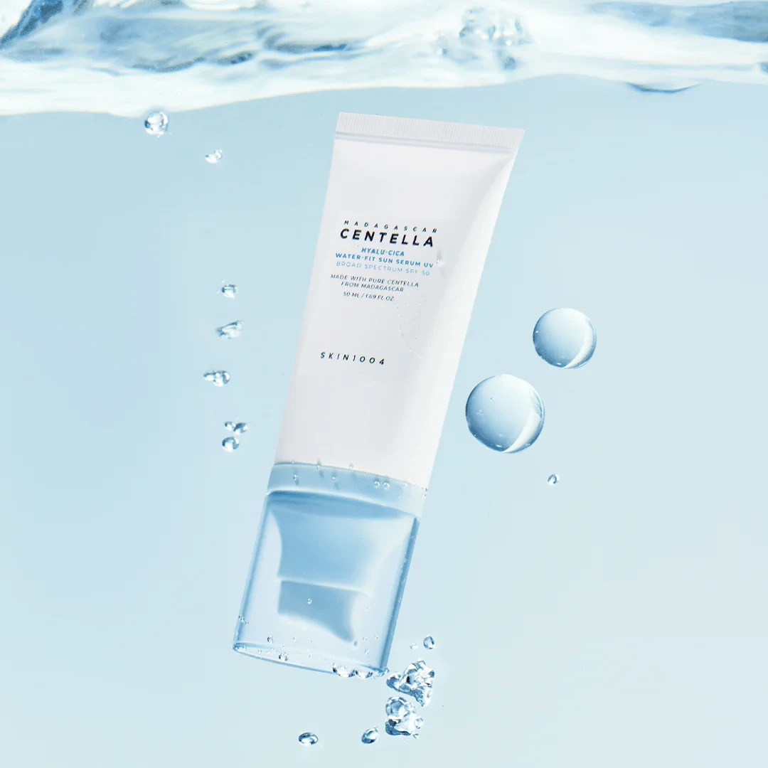 Skin1004 Hyalu-Cica Water-Fit Sun Serum SPF50+ PA++++ - Imagen 6