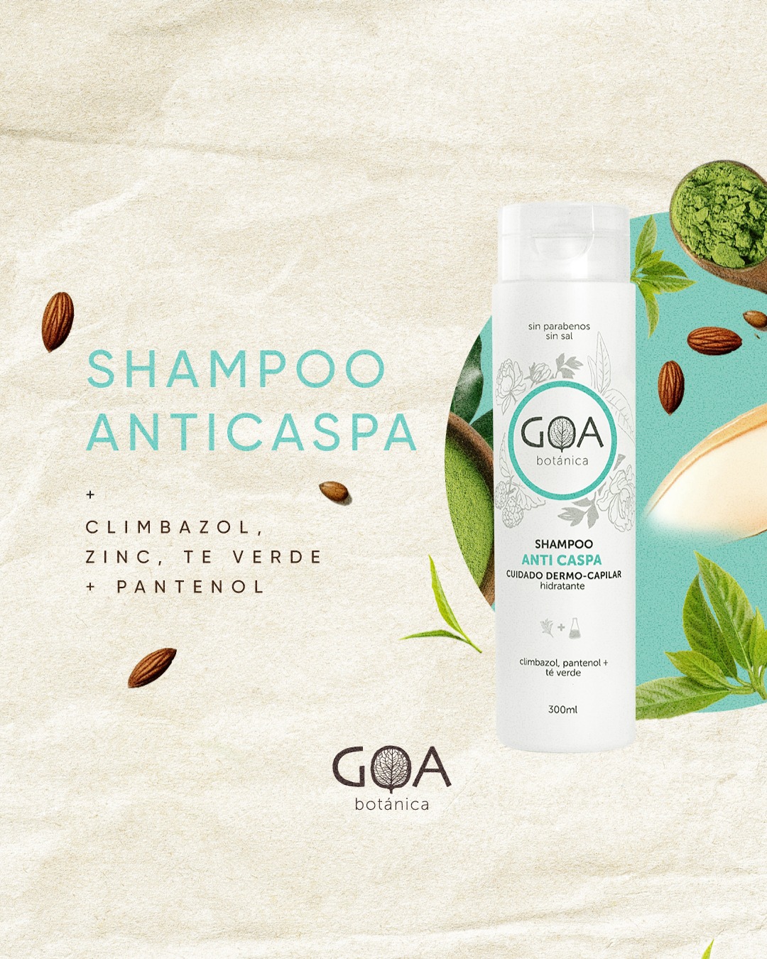 GOA Botánica Shampoo Anti Caspa