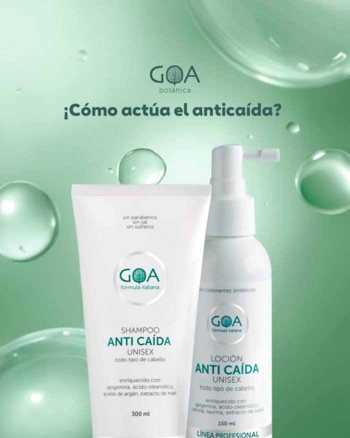 Shampoo Anti Caída GOA - Reduce Caída Cabello | Rutilans