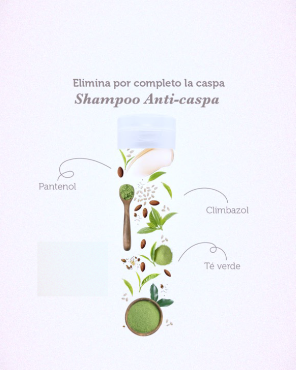 GOA Botánica Shampoo Anti Caspa - Imagen 2
