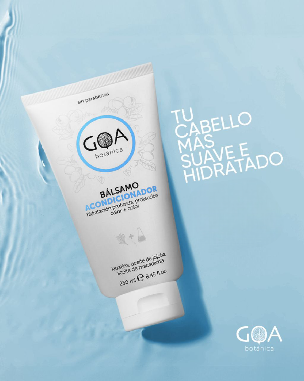 GOA BOTANICA BÁLSAMO ACONDICIONADOR DE HIDRATACIÓN PROFUNDA