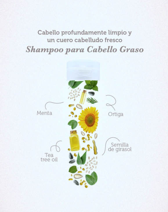 GOA Botánica Shampoo Cabello Graso - Imagen 2