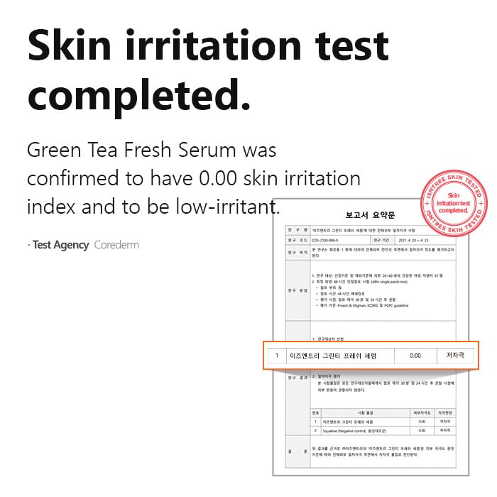 Isntree Green Tea Fresh Serum - Imagen 10