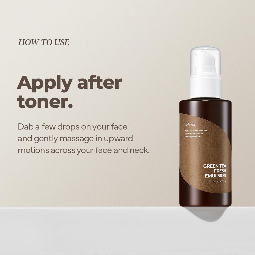 Isntree Green Tea Fresh Emulsion - Imagen 7