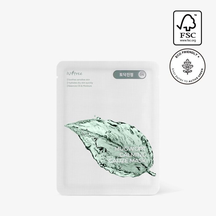 Isntree Mugwort Calming Gauze Mask