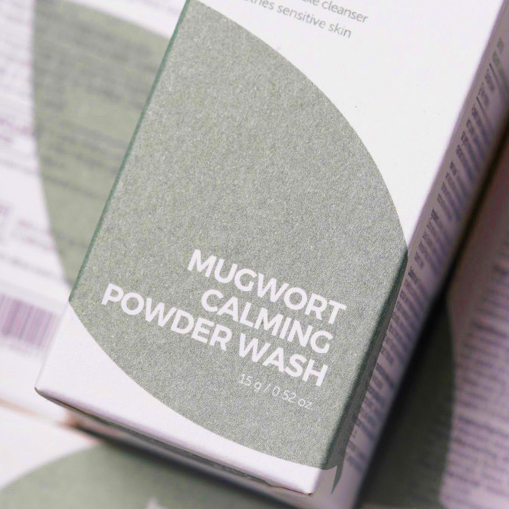 Isntree Mugwort Calming Powder Wash - Imagen 5