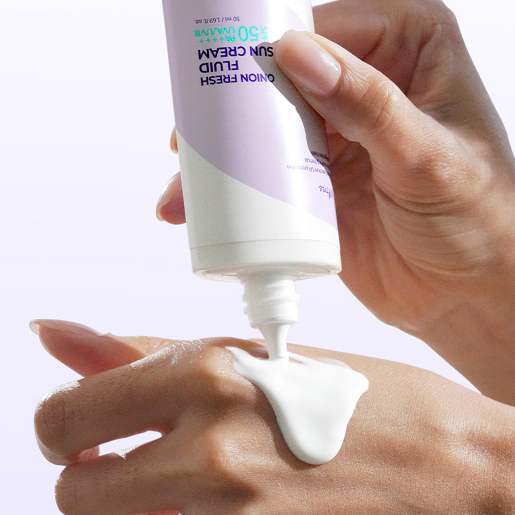 Isntree Onion Fresh Fluid Sun Cream SPF50+ PA++++ - Imagen 3
