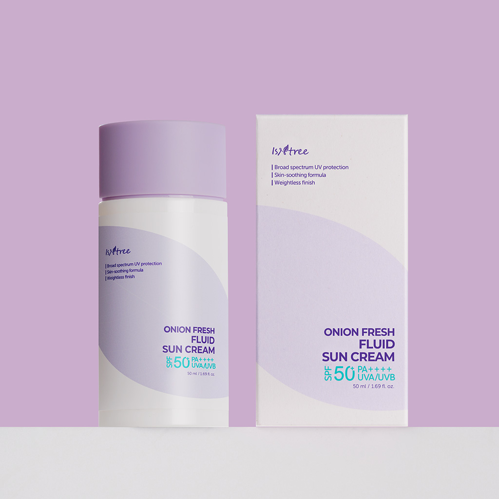 Isntree Onion Fresh Fluid Sun Cream SPF50+ PA++++ - Imagen 6