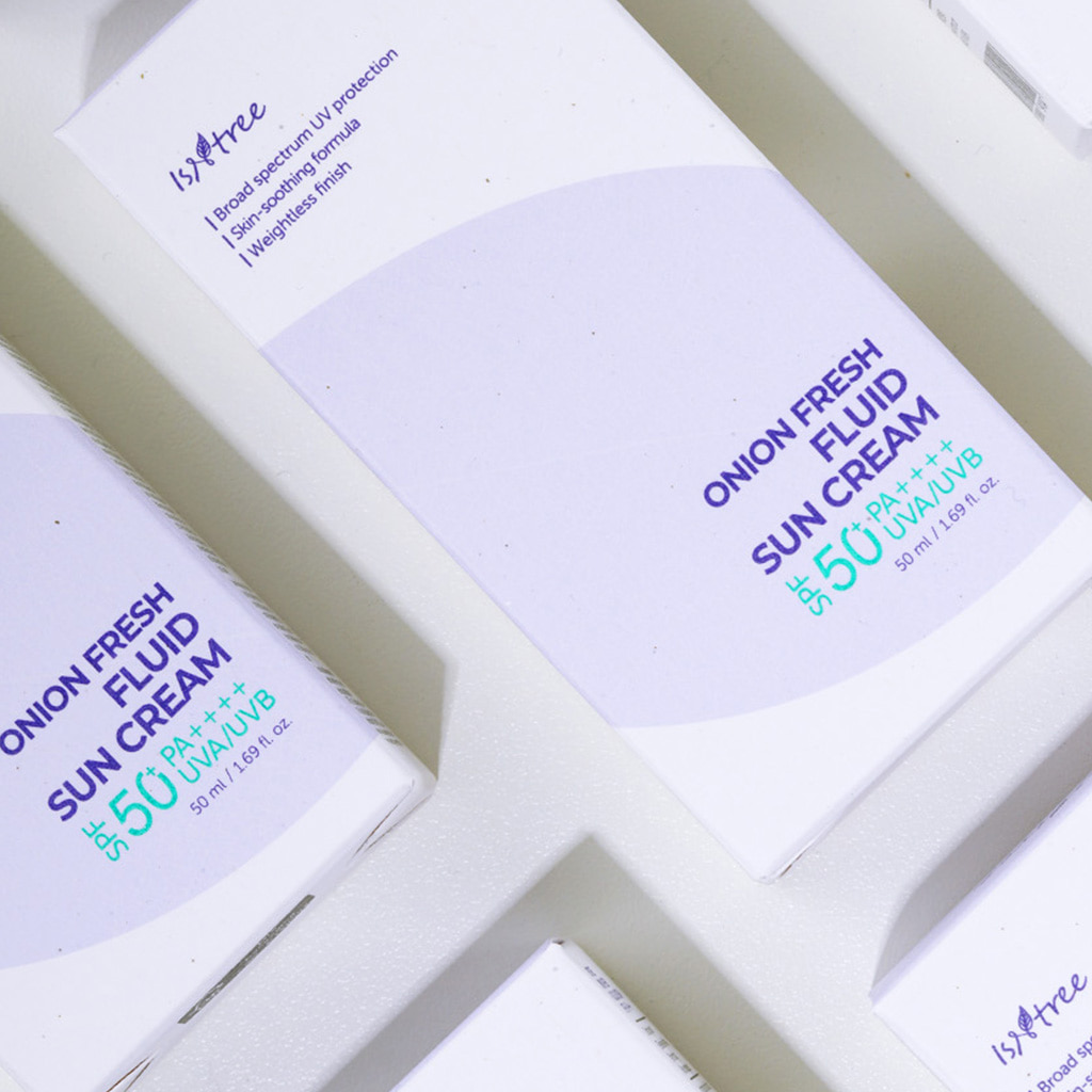 Isntree Onion Fresh Fluid Sun Cream SPF50+ PA++++ - Imagen 7