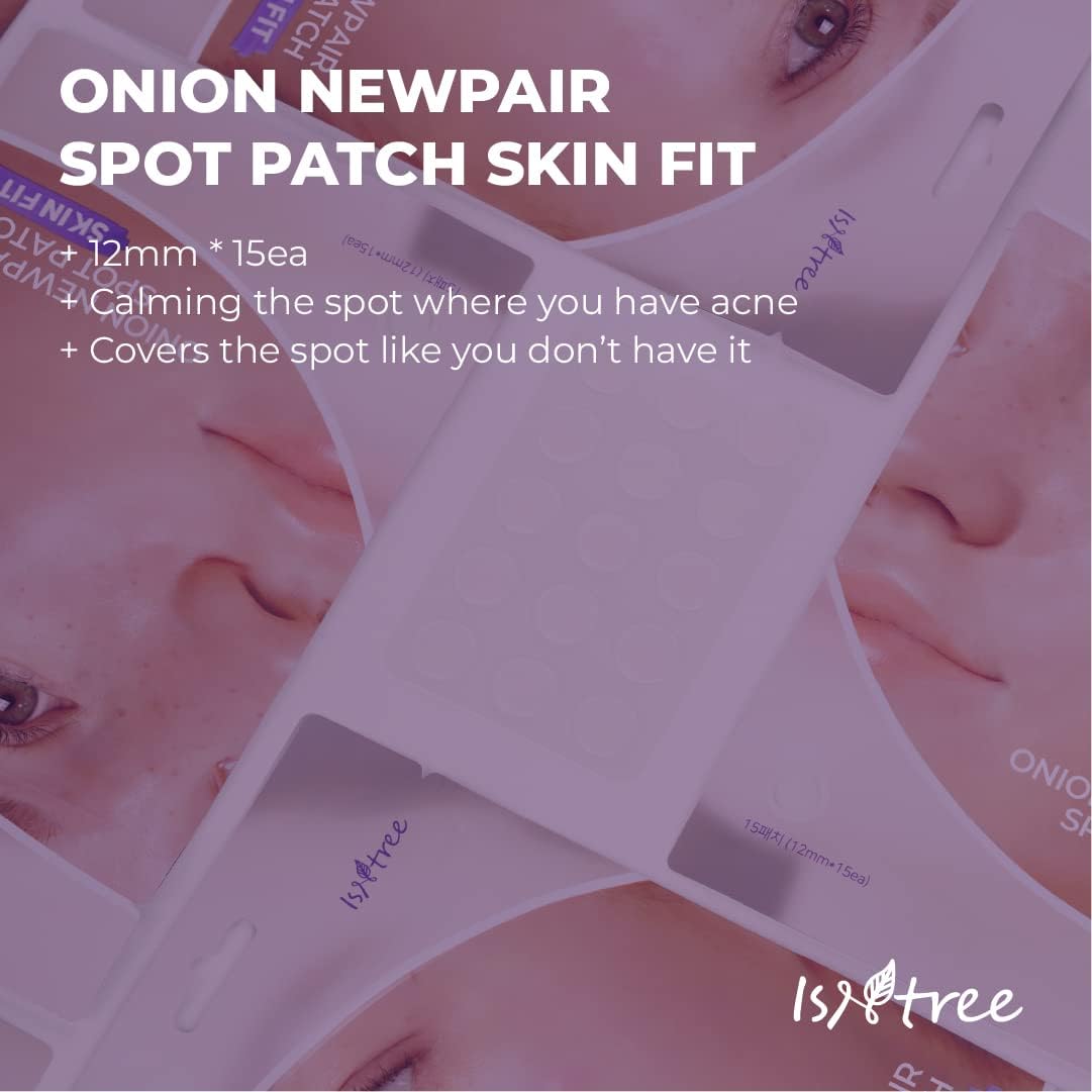 Isntree Onion Newpair Spot Patch Skin Fit - Imagen 5