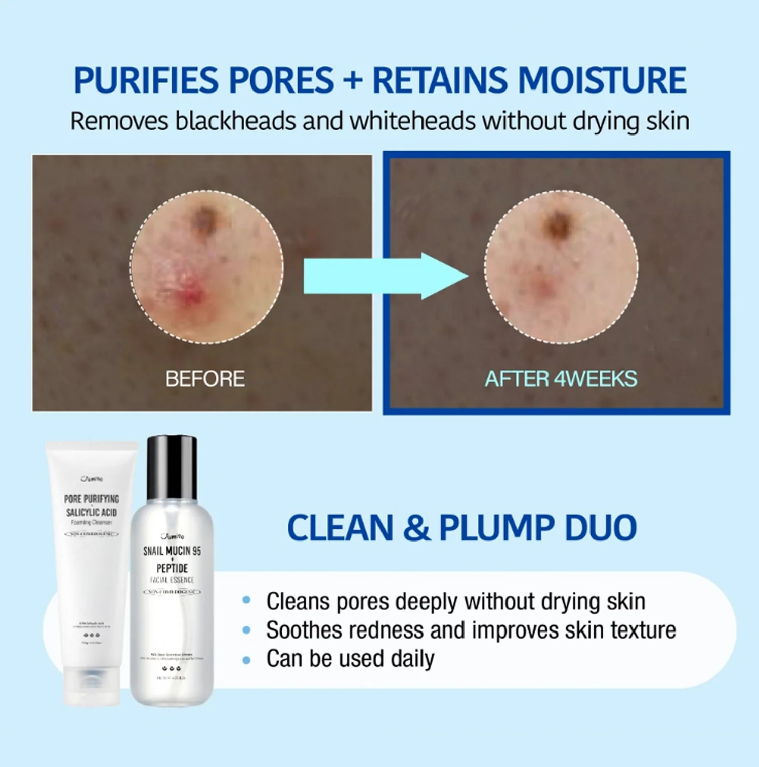 Jumiso Pore Purifying Salicylic Acid Foaming Cleanser - Imagen 6