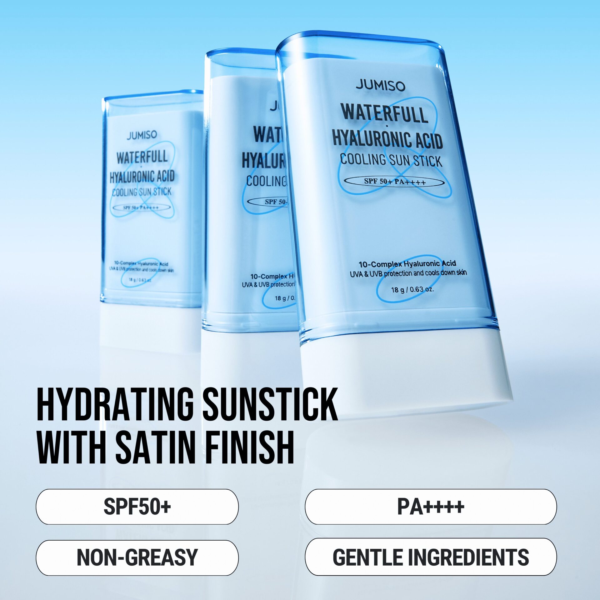 Jumiso Waterfull Hyaluronic Acid Cooling Sun Stick Spf 50+ Pa++++ - Imagen 6