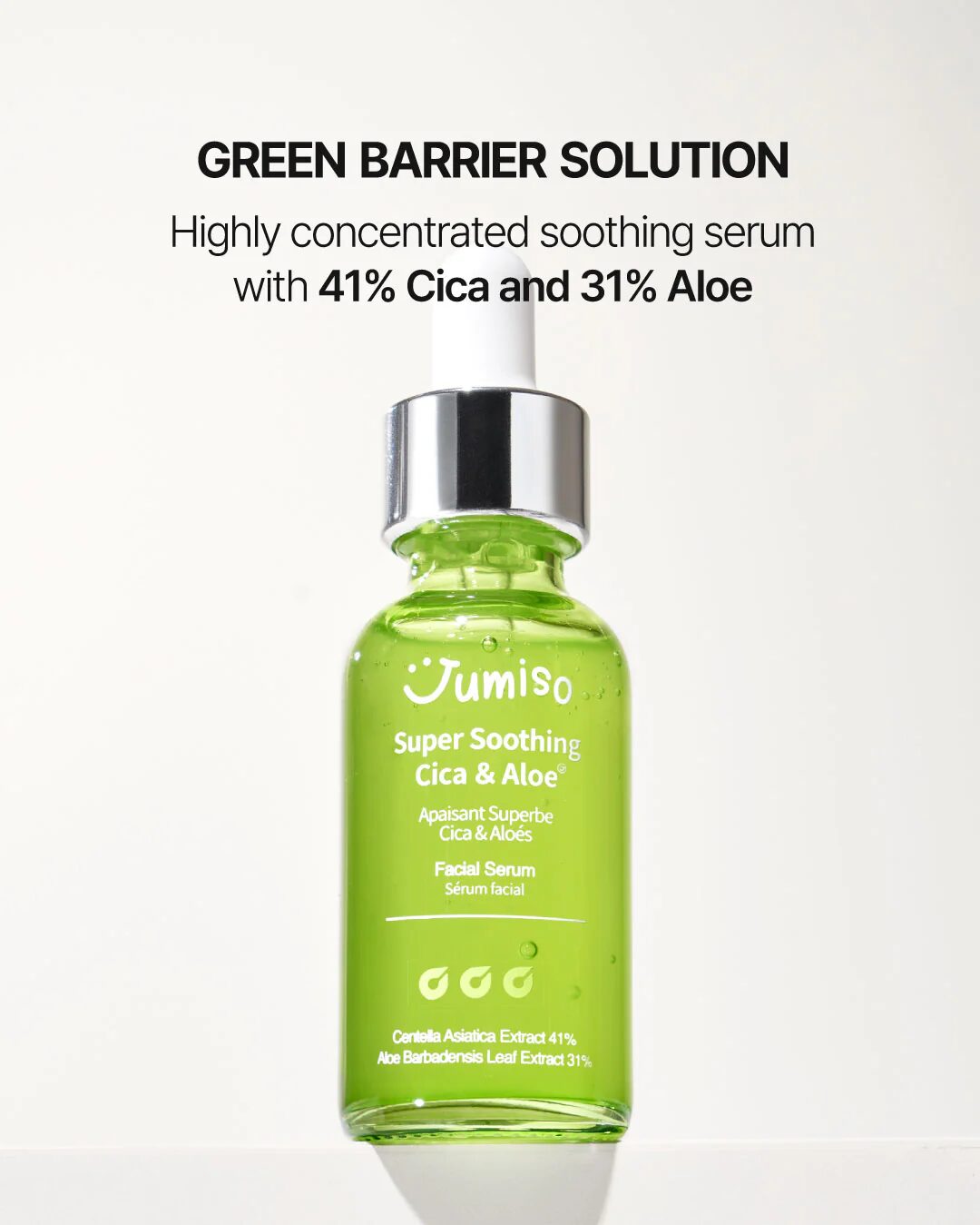 Jumiso Super Soothing Cica & Aloe Facial Serum - Imagen 3