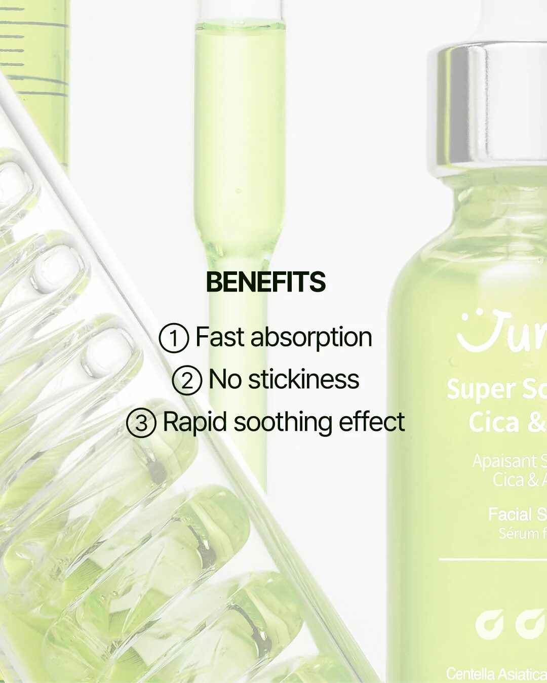 Jumiso Super Soothing Cica & Aloe Facial Serum - Imagen 4