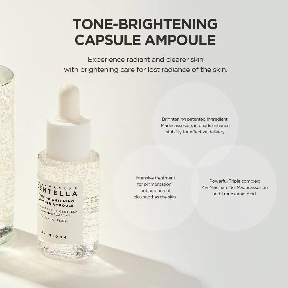 Centella Ampoule Kit - Tratamientos concentrados para múltiples preocupaciones cutáneas