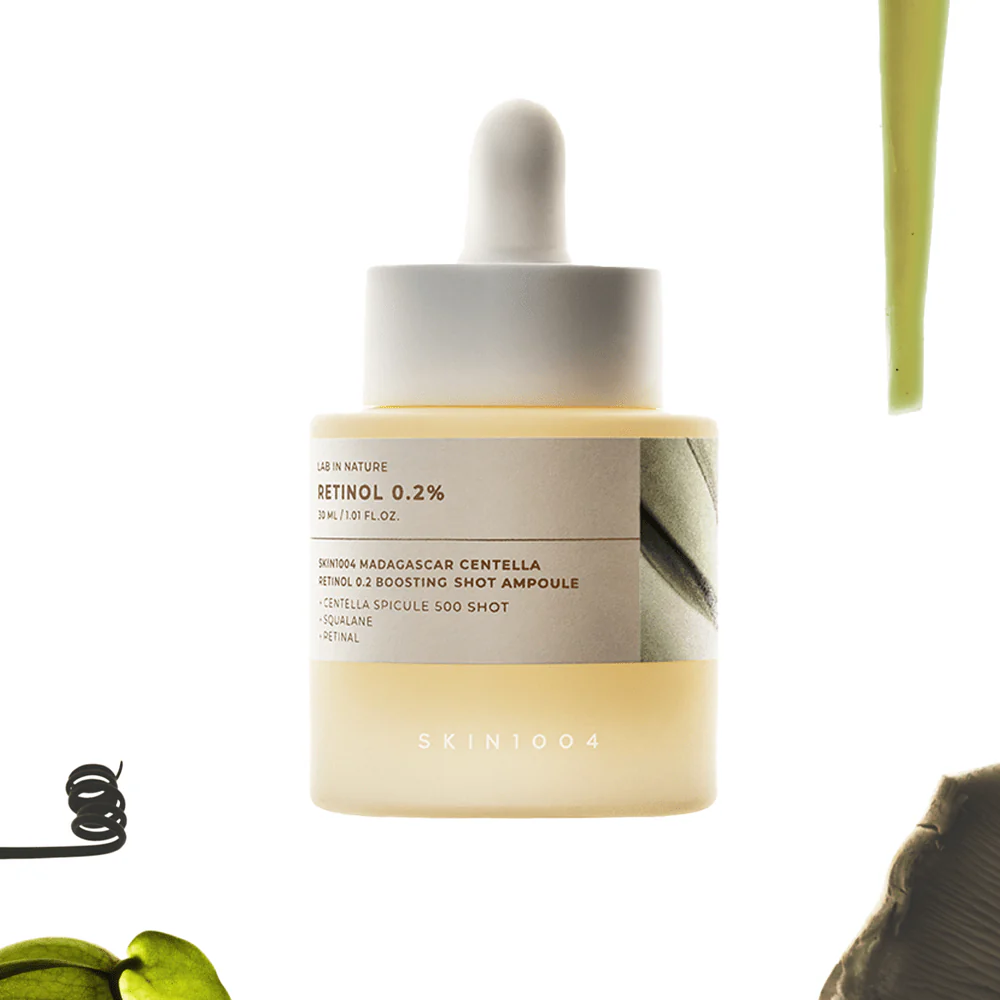 Skin1004 Madagascar Centella Retinol 0.2 Boosting Shot Ampoule - Imagen 6