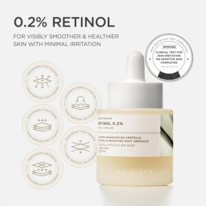 Resultados Retinol Ampoule - Piel con arrugas reducidas después de 2 semanas