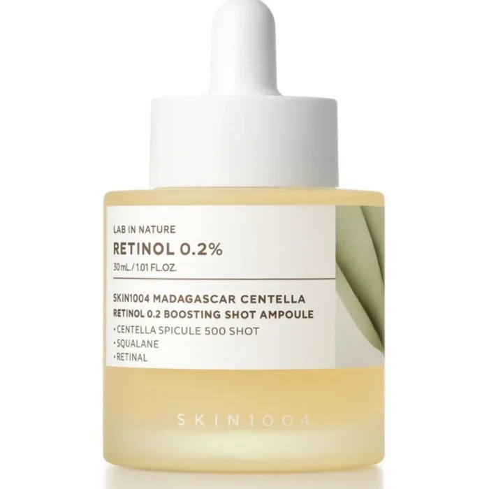 Skin1004 Madagascar Centella Retinol 0.2 Boosting Shot Ampoule