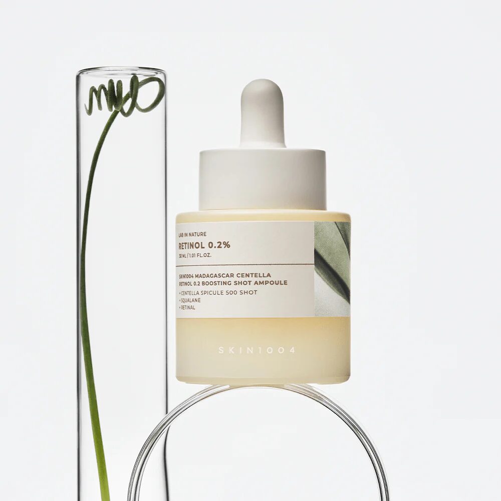 Skin1004 Madagascar Centella Retinol 0.2 Boosting Shot Ampoule - Imagen 5