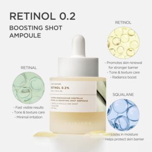 Ampolla Retinol Boosting Shot - Textura elástica y sedosa