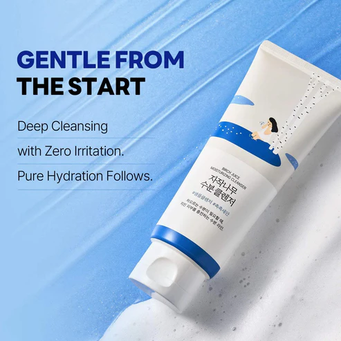 ROUND LAB Birch Juice Cleanser - textura gel espumosa