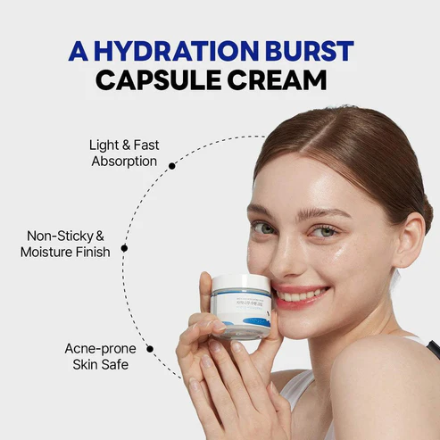 Crema facial coreana hidratación 48 horas