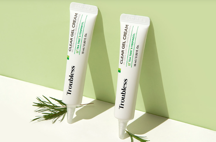 Clear Gel Cream Troubless tratamiento acné- gel transparente