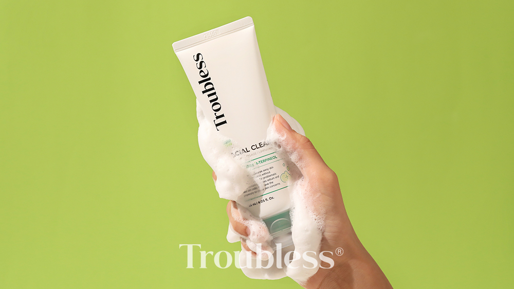 Rutina completa Troubless - Limpiador y productos complementarios
