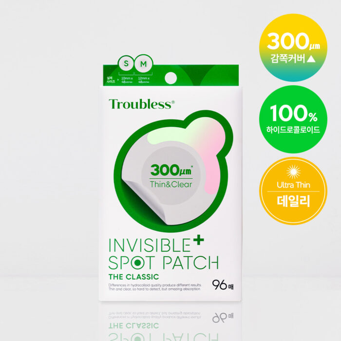 Troubless Invisible Spot Patch The Classic 96 Patches