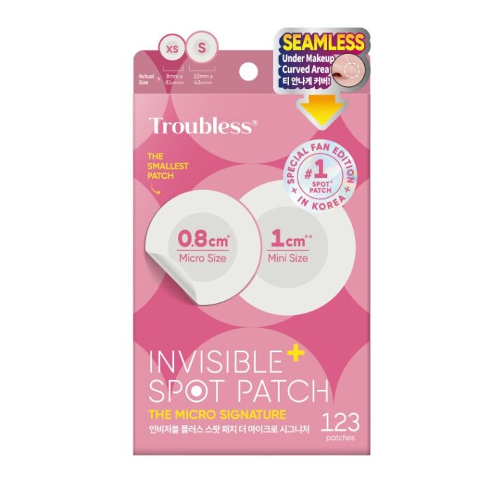 Parches micro Troubless - Aplicación precisa en zona nasal