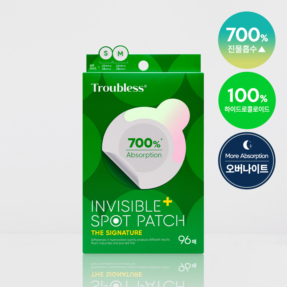 Troubless Invisible Spot Patch The Signature 96 Patches