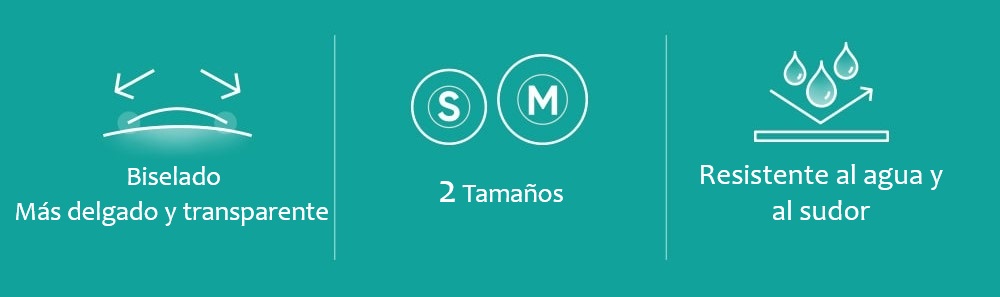 Parches invisibles Troubless - Tecnología hydrocolloid avanzada