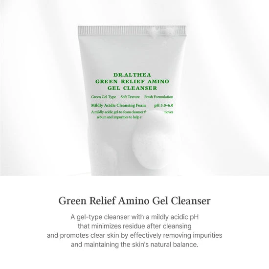 Dr.Althea Green Relief Amino Gel Clenaser - Imagen 4