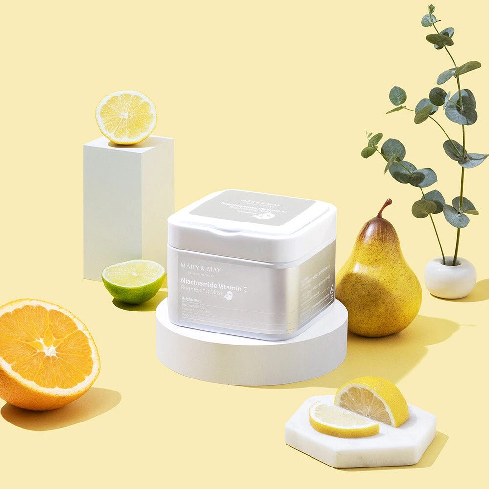 mascarilla niacinamida vitamina C Mary&May - galería 9