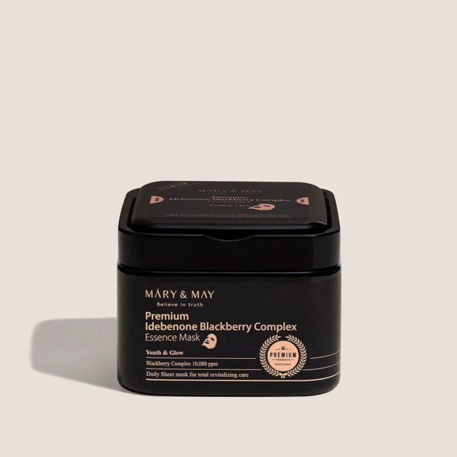 mascarilla premium idebenone blackberry Mary&May - galería 6