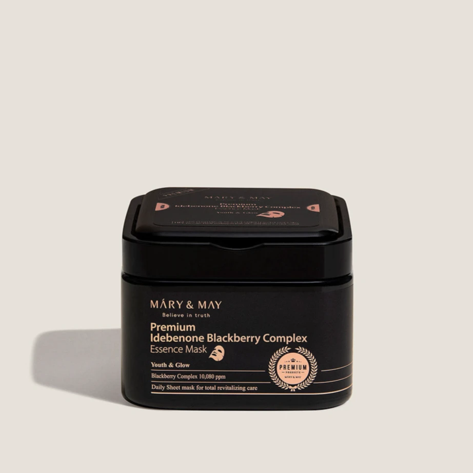 mascarilla premium idebenone blackberry Mary&May - galería 6