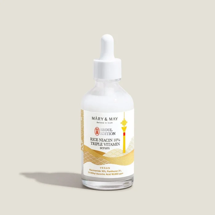sérum rice niacin 10% triple vitamina Mary&May - gotero 80ml Seúl Edition