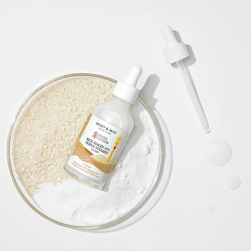 sérum rice niacin 10% triple vitamina Mary&May - galería 13