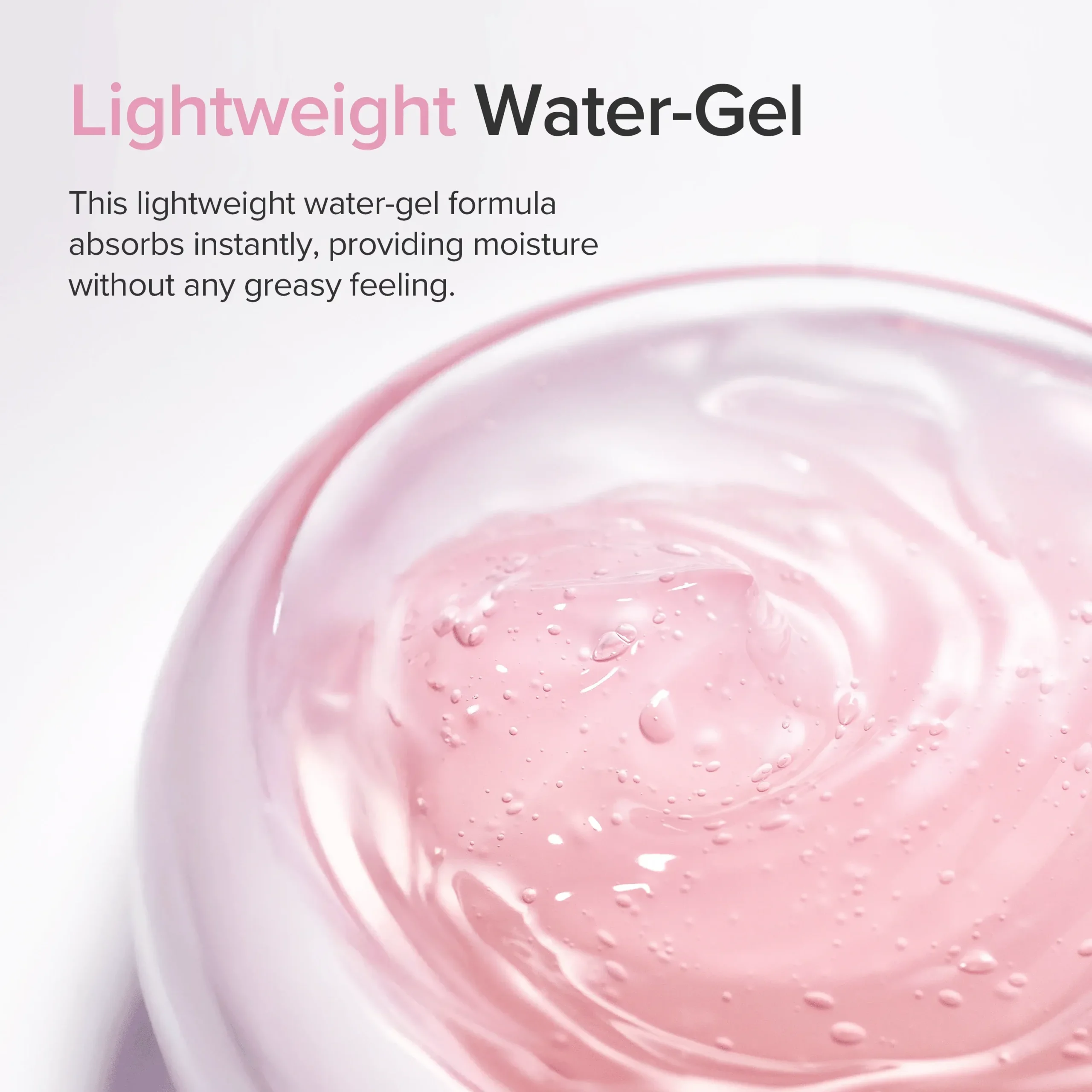 gel hidratante frijol rojo - Textura y detalles