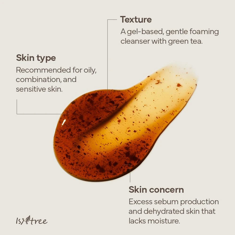 Green Tea Fresh Cleanser - Modo de uso e ingredientes