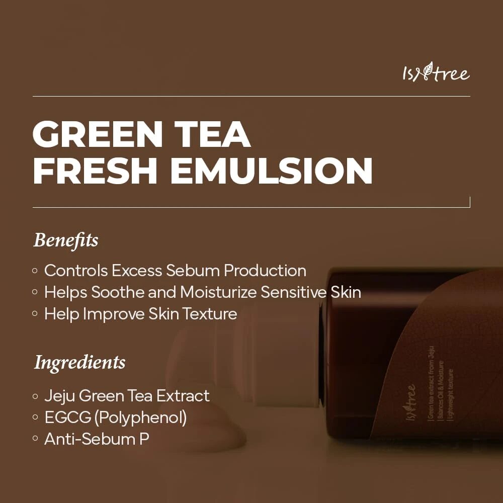 Green Tea Fresh Emulsion - Textura y detalles