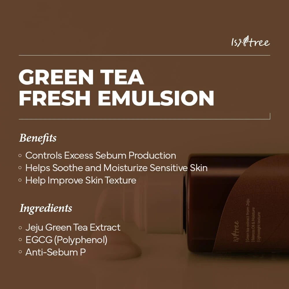 Green Tea Fresh Emulsion - Textura y detalles