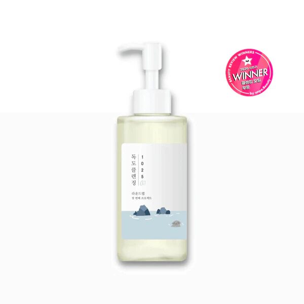 ROUND LAB 1025 Dokdo Cleansing Oil - Textura y detalles