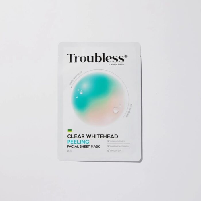 Troubless Clear Whitehead Peeling Facial Sheet Mask