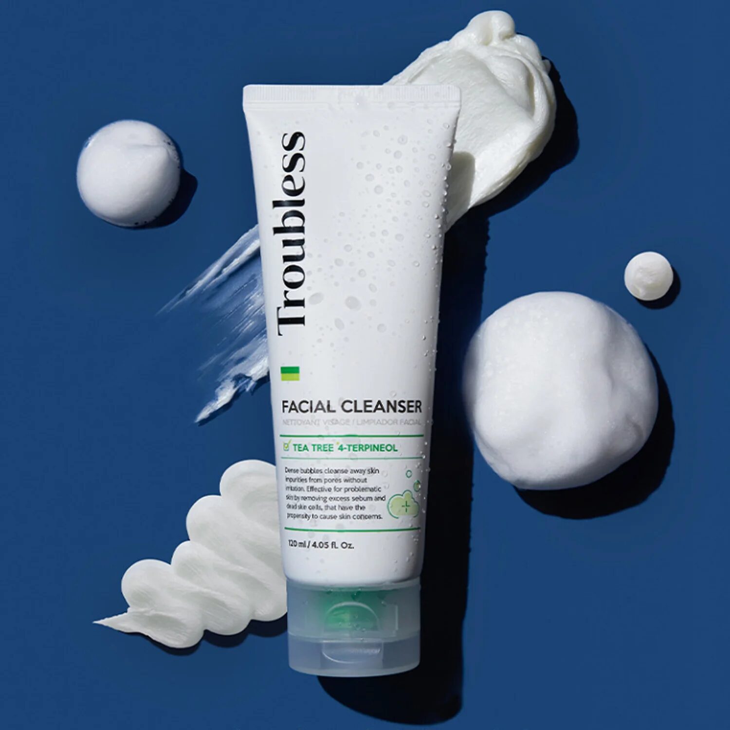 Troubless Facial Cleanser - Textura y detalles