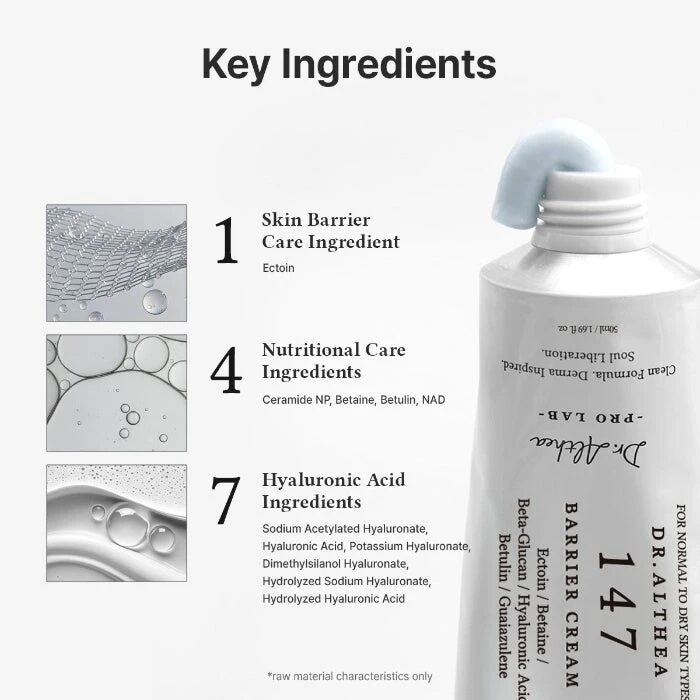147 Barrier Cream - Textura y detalles